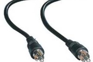 Kabel 1x Cinch v./1x Cinch v. 2,5m