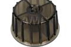 Gramo .plastový unašeč pro SP desky (single)  velký středící otvor